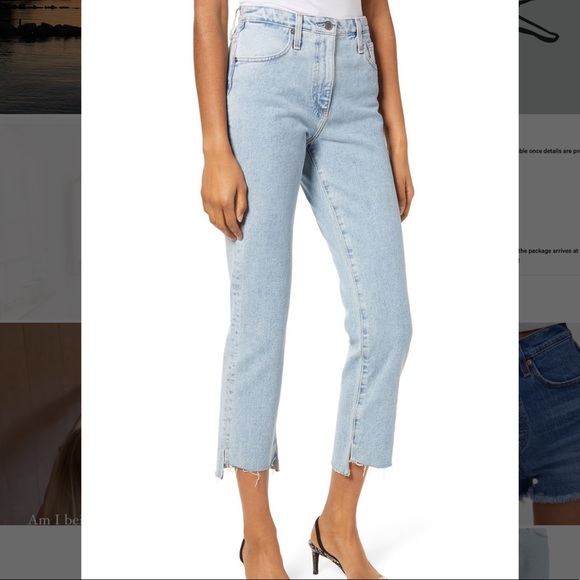 AG Isabelle Jeans NEED ZIPPER REPLACED - Picture 2 of 8